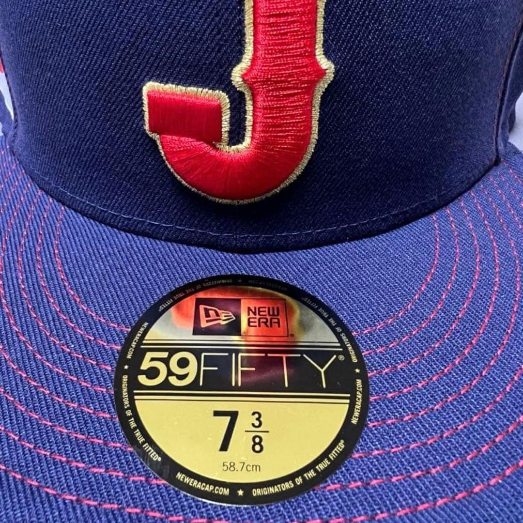 【海外限定】WBC ニューエラ59FIFTY 7.3/8 選手着用デザイン