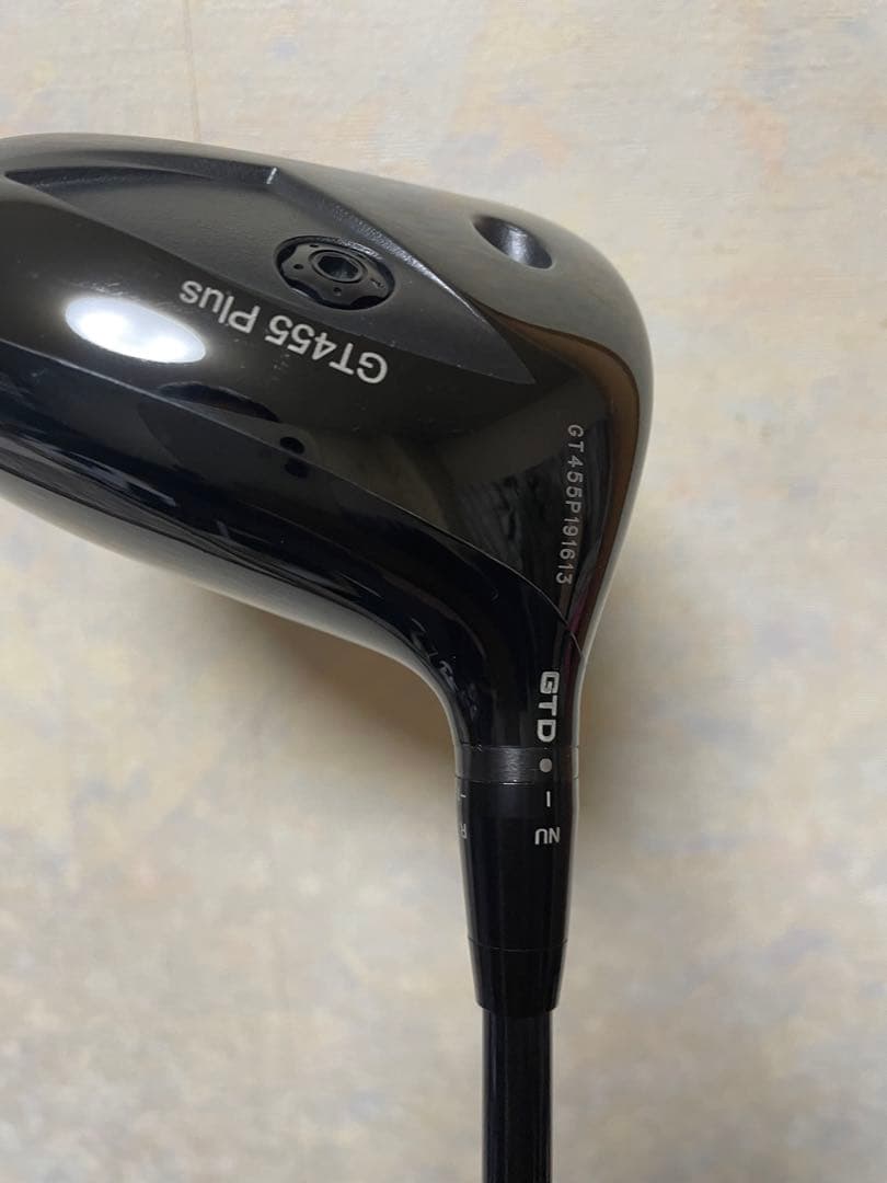 美品　GTD GT455 Plus ドライバー　ツアーAD MJ 5S 地クラブ