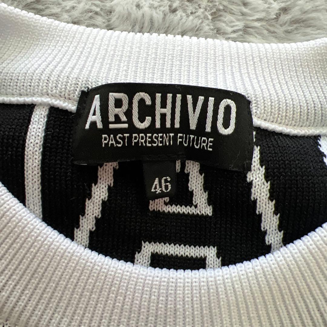 ARCHIVIO ロゴプリントセーター 46