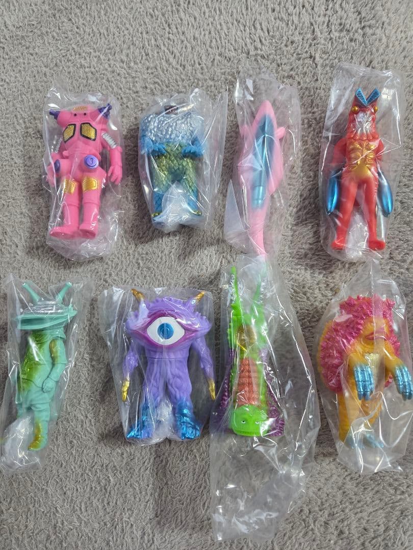 カイジュウカラーズ　ウルトラマン　怪獣　ソフビ　まとめ売り