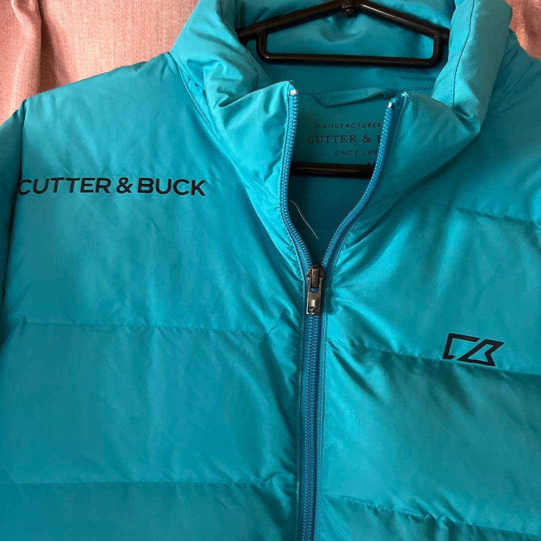 【値下げ交渉可】CUTTER & BUCK ダウンジャケット Mサイズ 青