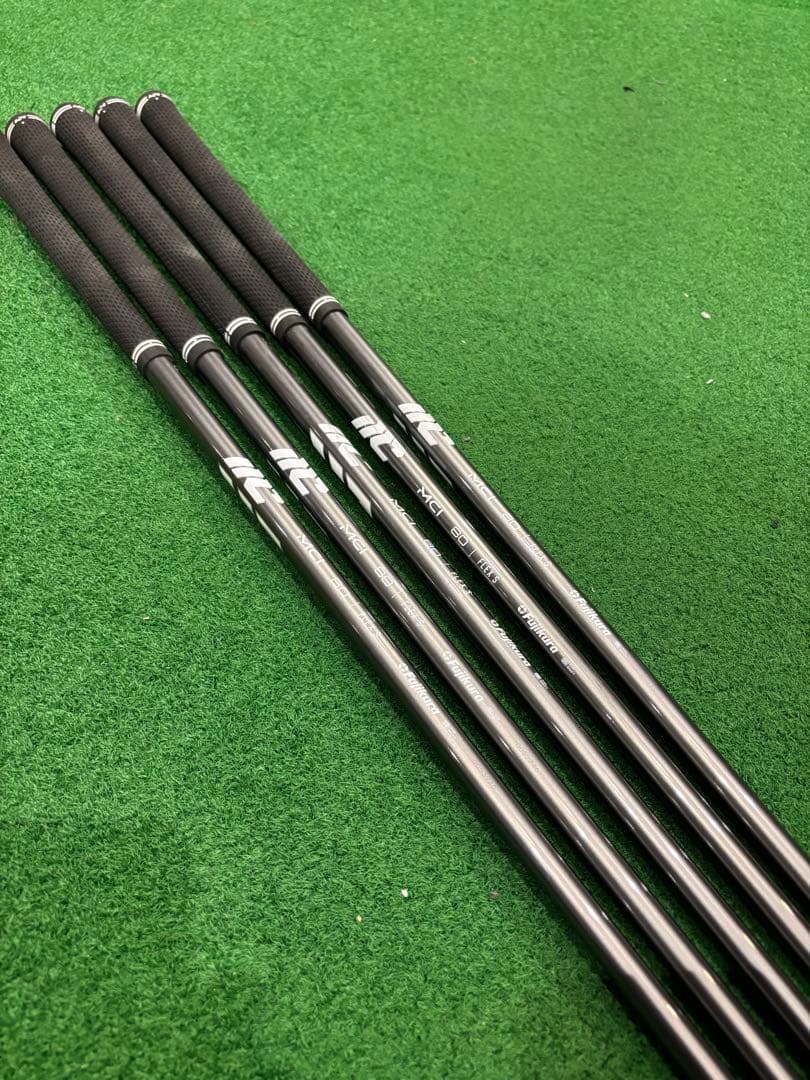 フジクラnewMCI 80 Sフレックス シャフト 5本セット