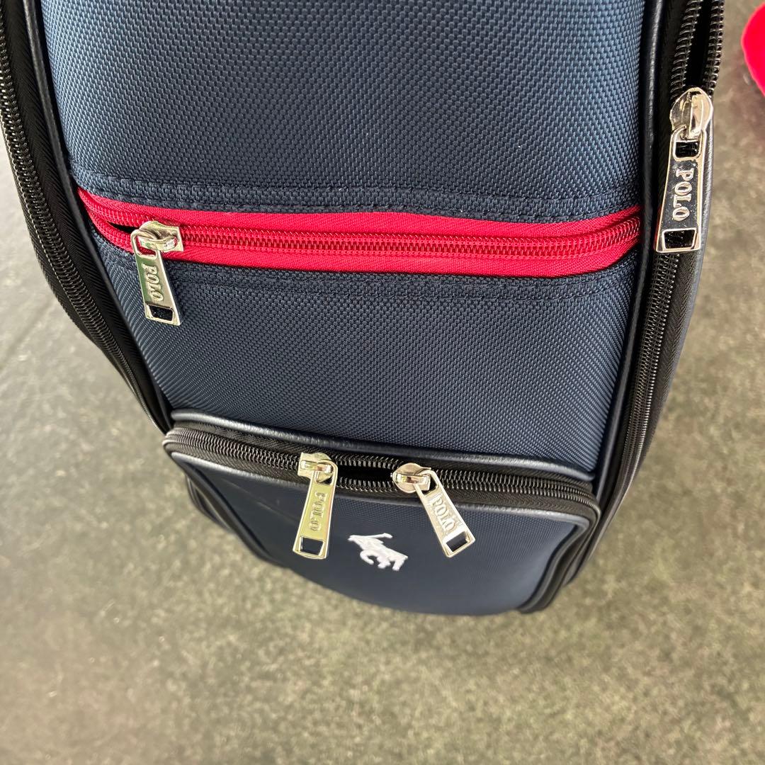 ゴ*姉様 Polo Ralph Lauren キャディバッグ ネイビー