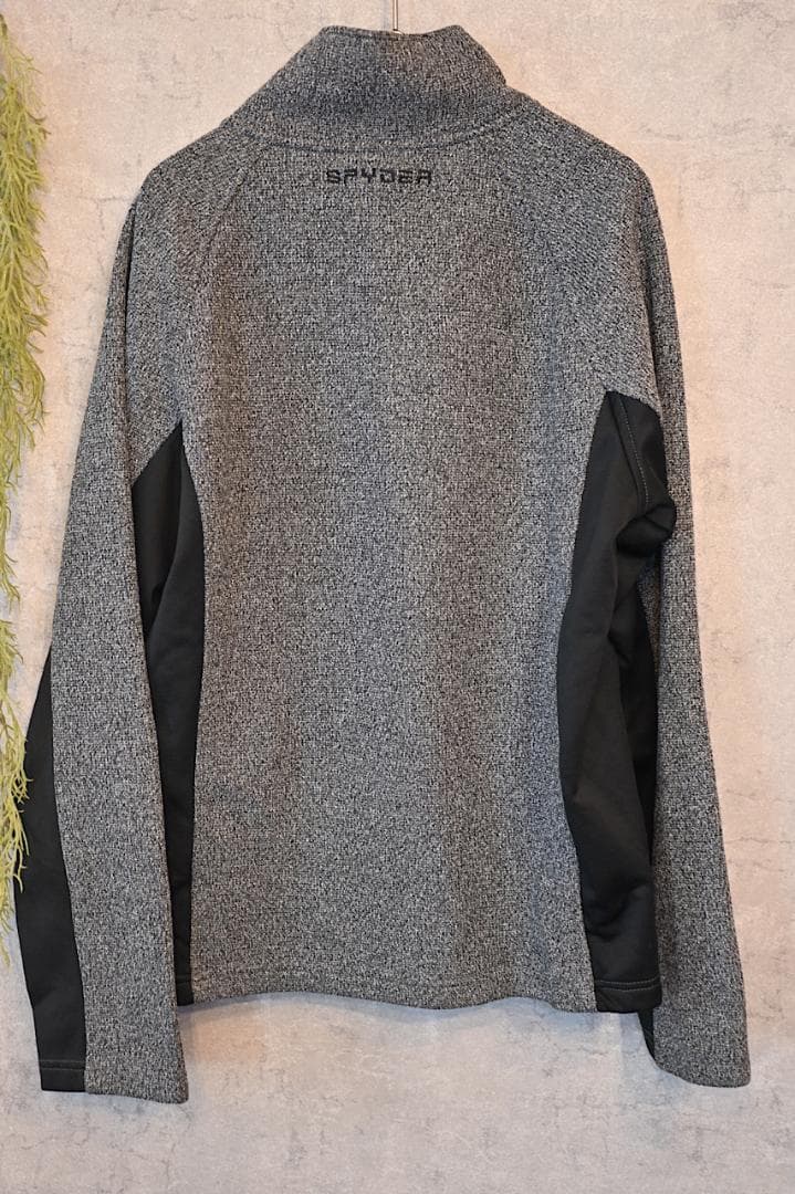 スキー Spyder Knit Panel Half Zip Pullover