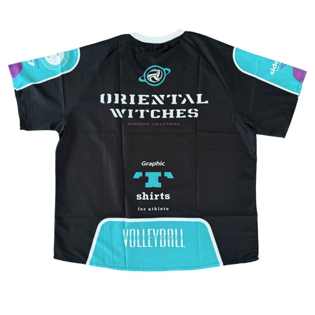 【新品】完売 オリエンタルウィッチーズ ウォームアップTシャツ 半袖ピステ LL