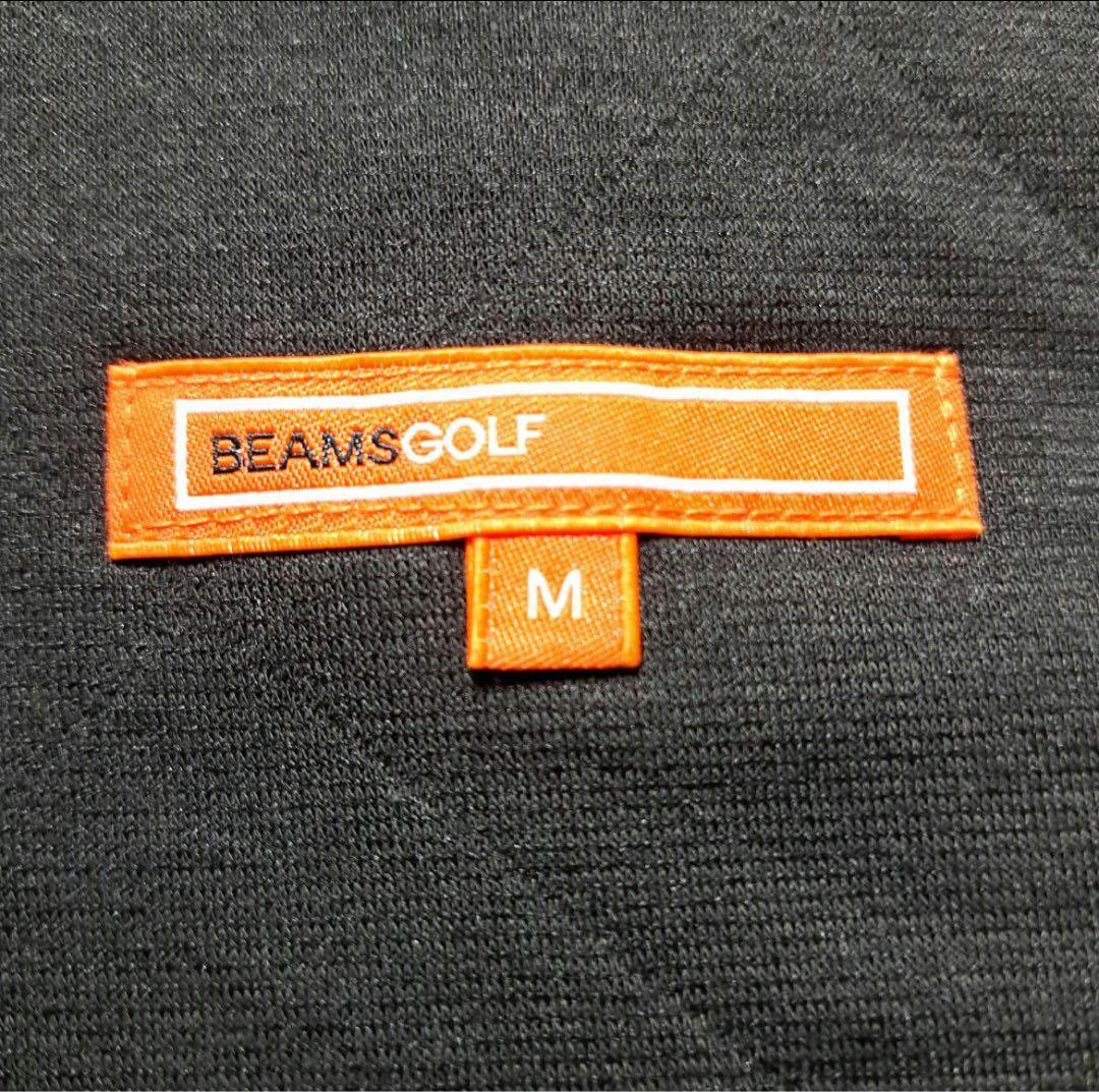 BEAMS GOLF キルティングベスト M ブラック