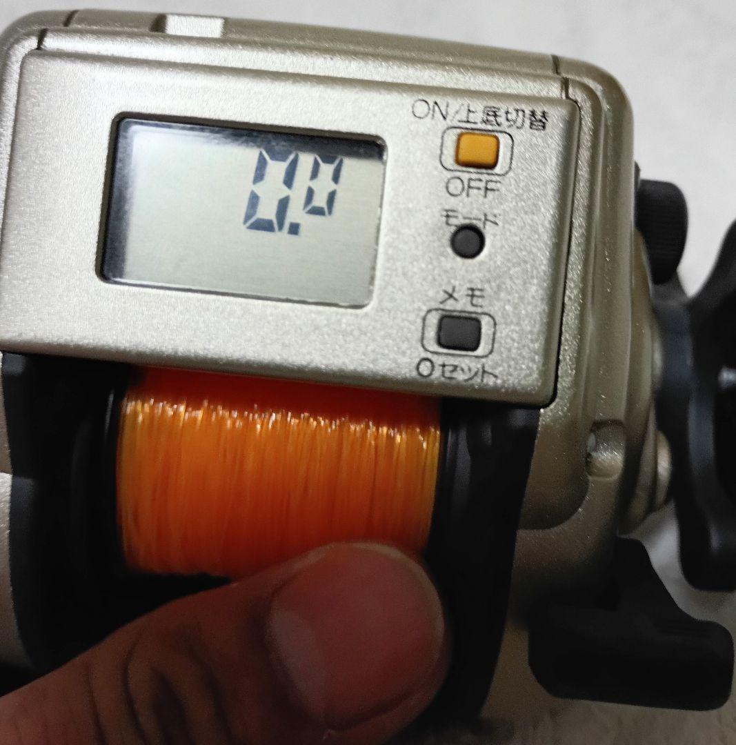 ダイワスーパータナセンサーX500 シマノ小船2000EV深度カウンター付リール