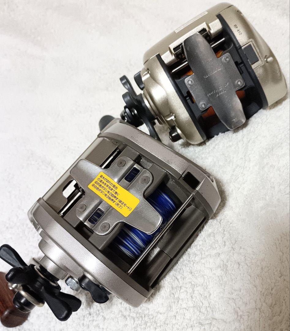 ダイワスーパータナセンサーX500 シマノ小船2000EV深度カウンター付リール