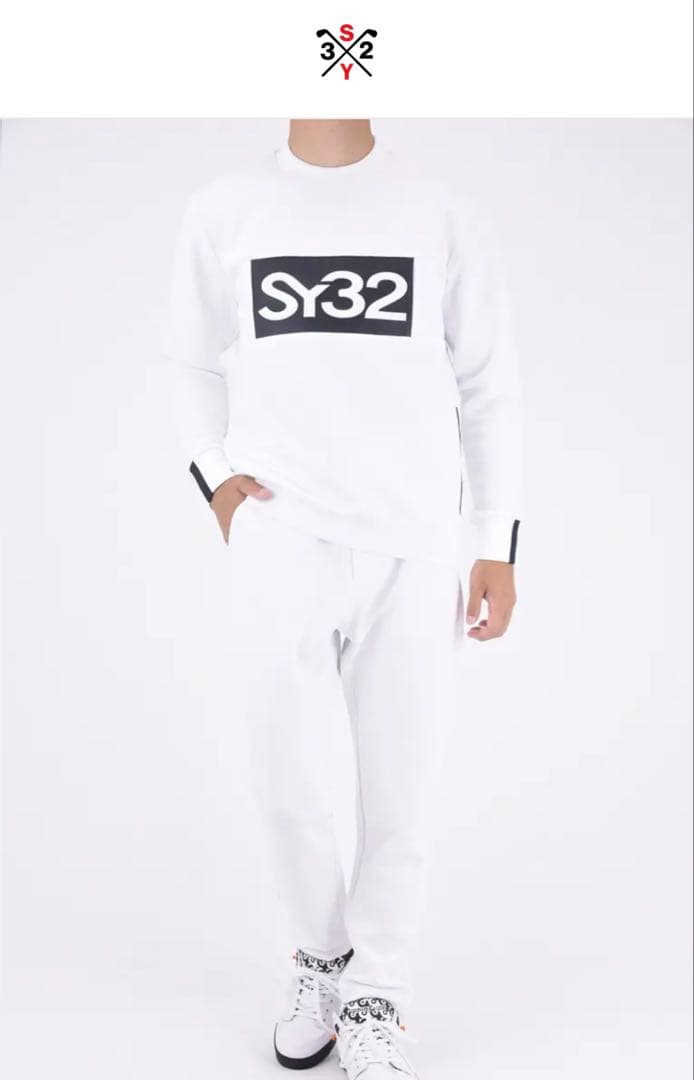 SY32 by SWEET YEARS GOLF パンツ　白　L