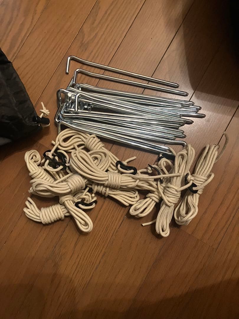 (即購入OK) サバティカル　ギリア　ペグ、ロープ、インナー(大部屋)未使用！