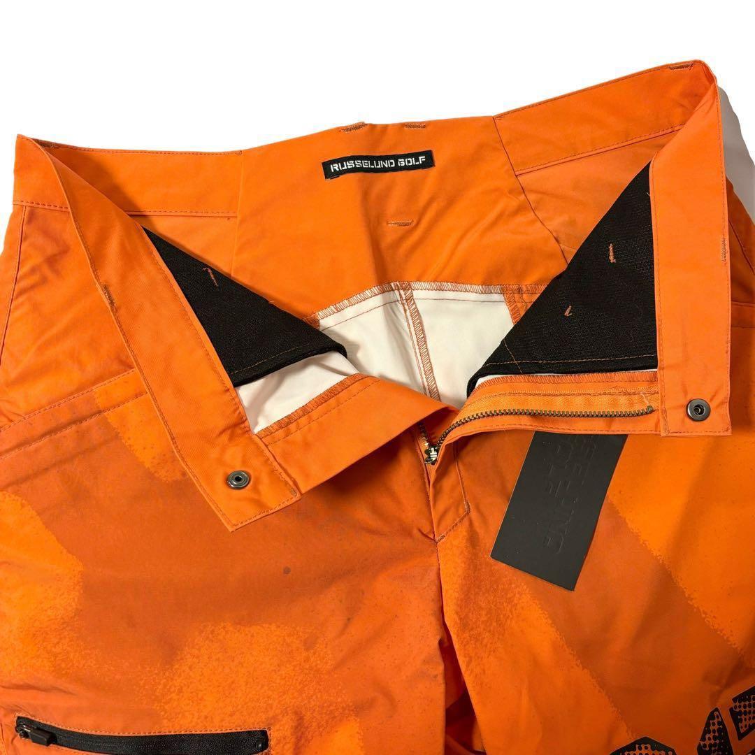 新品 ラッセルノ ゴルフ RSGロゴ スプレー モックネック セットアップ L