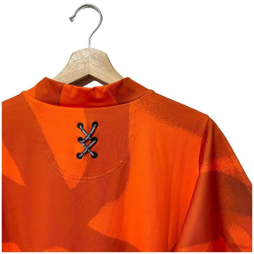 新品 ラッセルノ ゴルフ RSGロゴ スプレー モックネック セットアップ L
