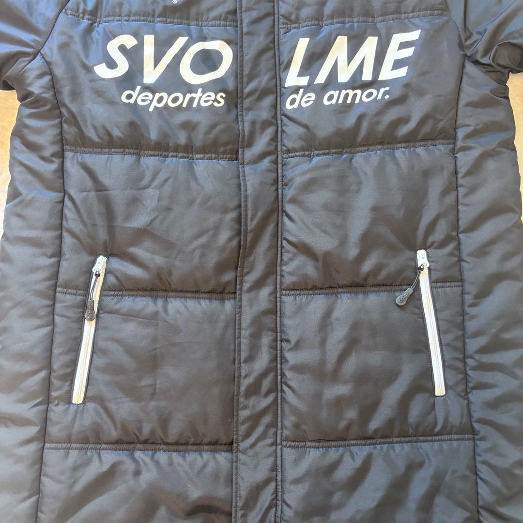【極美品】SVOLME スボルメ　フード付きロングベンチコート　黒　Mサイズ