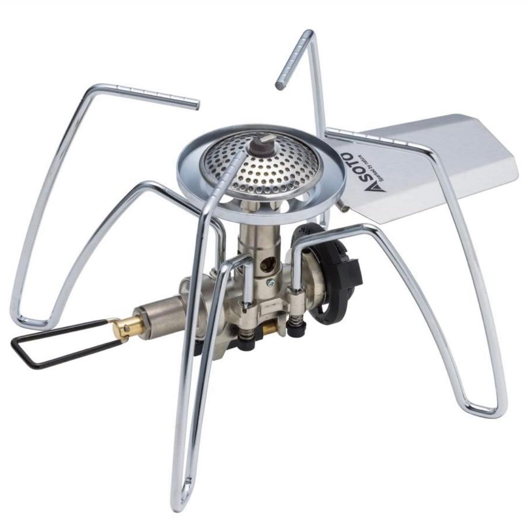 SOTO レギュレーターストーブ ST-310 アシストレバー シェラカップ付き