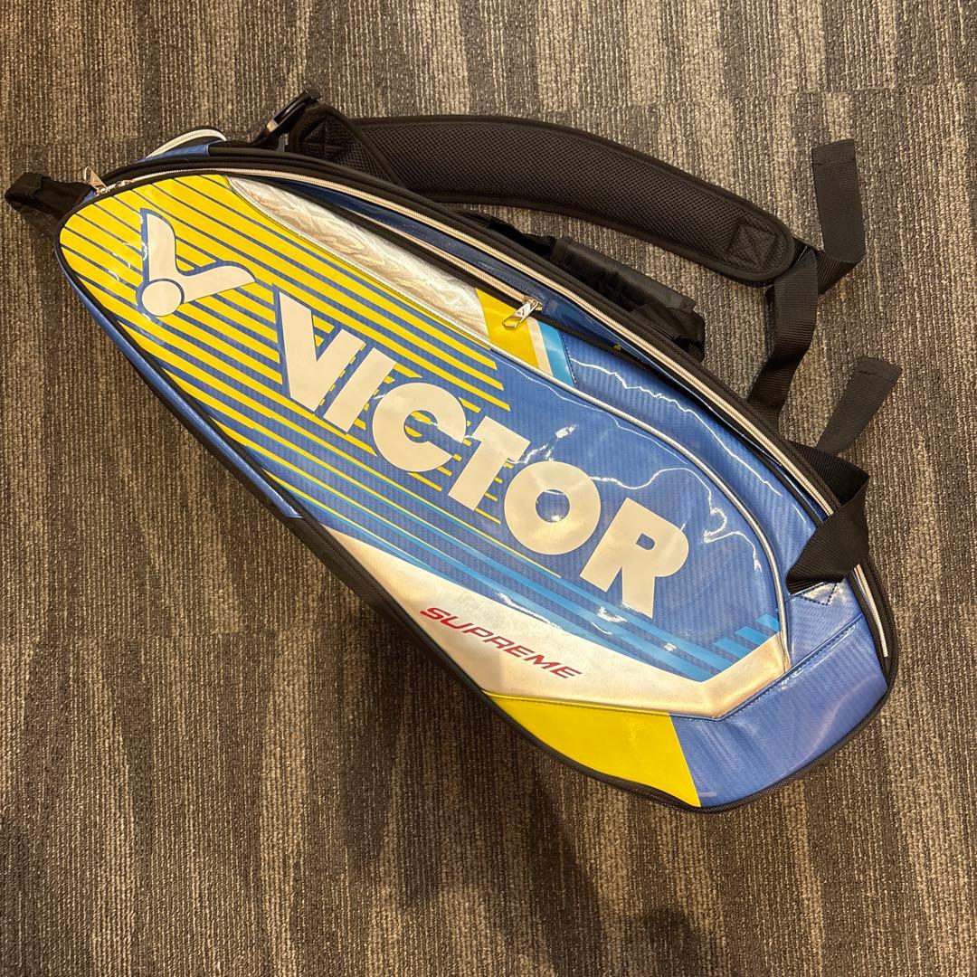 VICTOR SUPREME バドミントンバッグ 青/黄