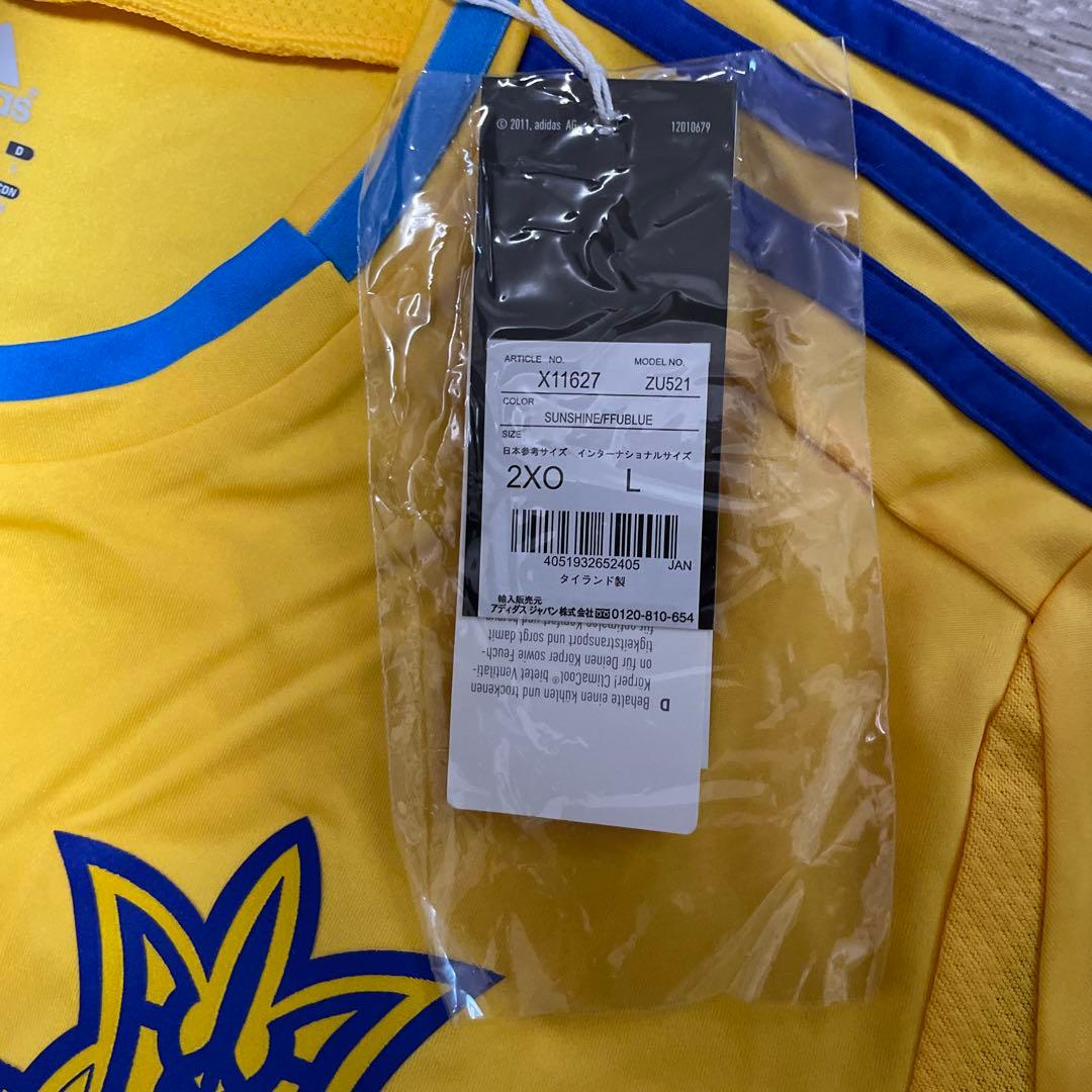 希少品デッドストック Adidas サッカー代表 ユニフォーム 2XO