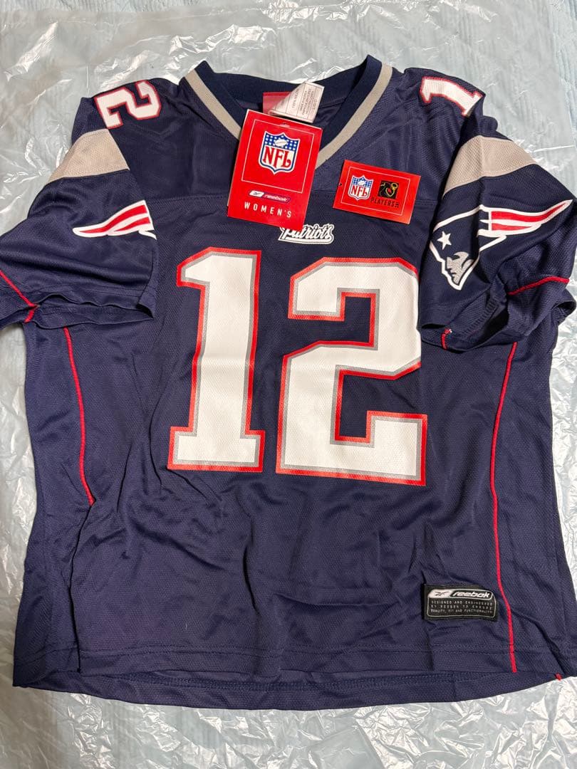 シャツ Tom Brady 12 New England patriots Women