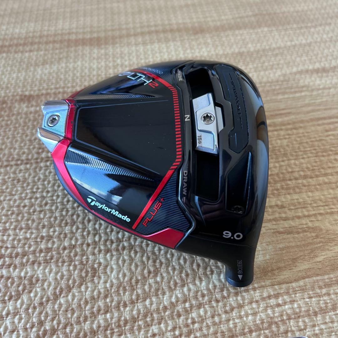 ドライバー　ヘッドのみ テーラーメイド ステルス2 プラス 9度　右用