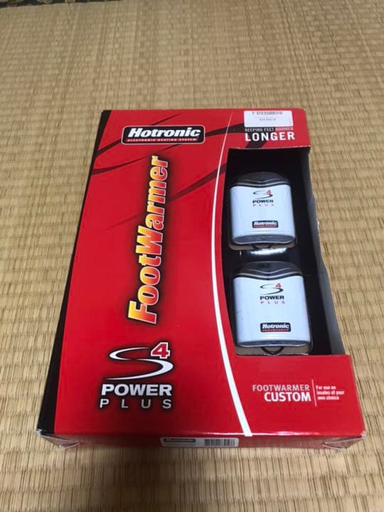 ホットロニック　フットウォーマー　s4 power plus