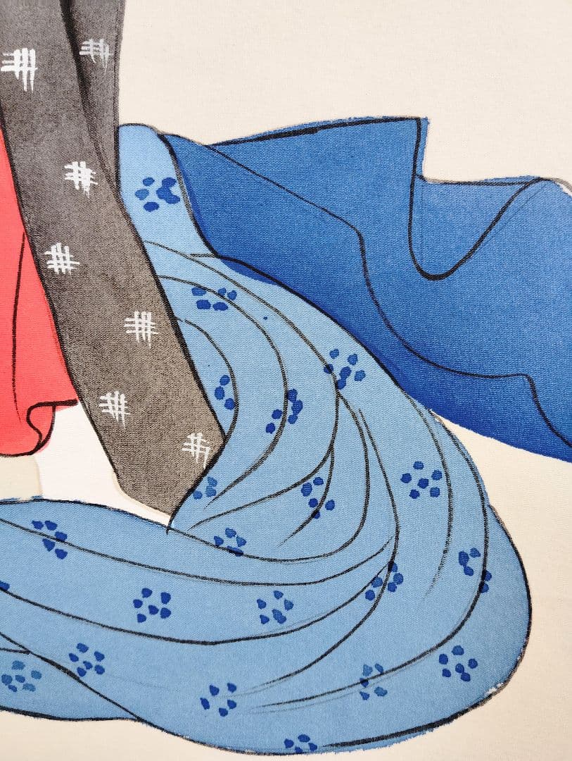 3-8　掛け軸　無銘　美人画