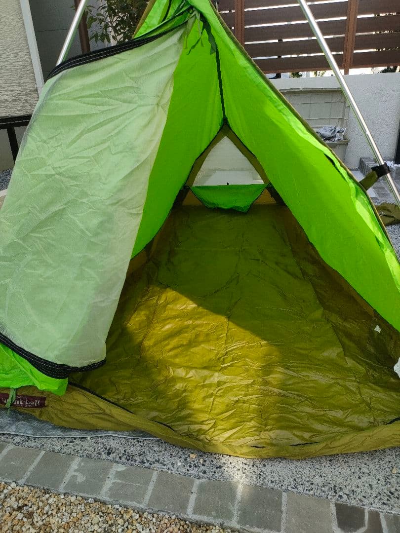 mont-bell　モンベル　ムーンライトⅡ型　軽量ドーム型テント 緑色