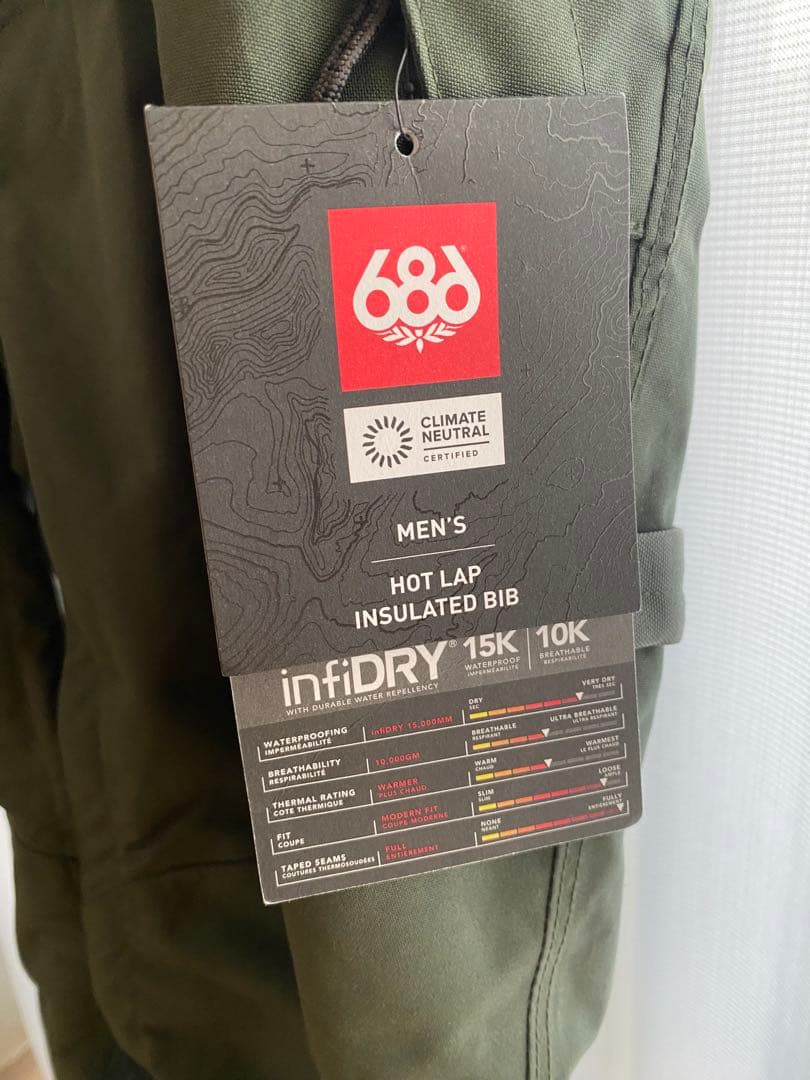 未使用！686ビブパンツ　MENS Mサイズ