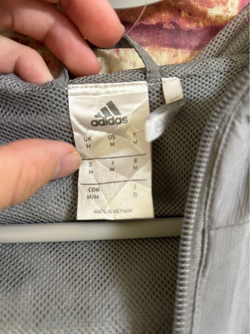 国内未発売　Juventus naylon jacket adidas GRAY