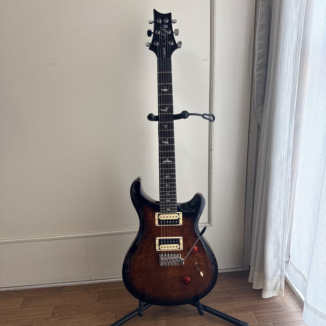 ギター PRS SE Custom24 Black Gold Burst