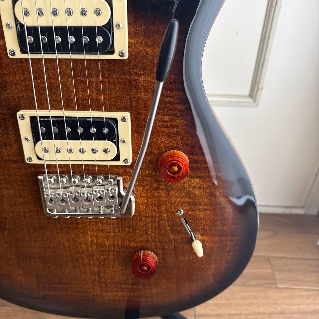 ギター PRS SE Custom24 Black Gold Burst