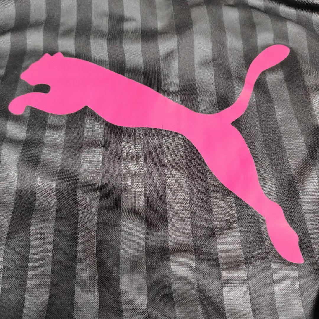PUMA プージャ ジャージ上下セット グレー×ピンク