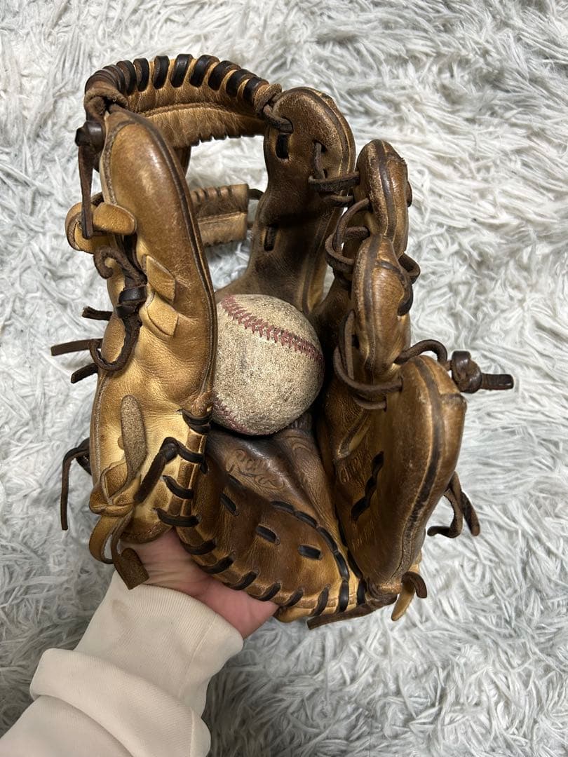 Rawlings 硬式グローブウィザードキャメル