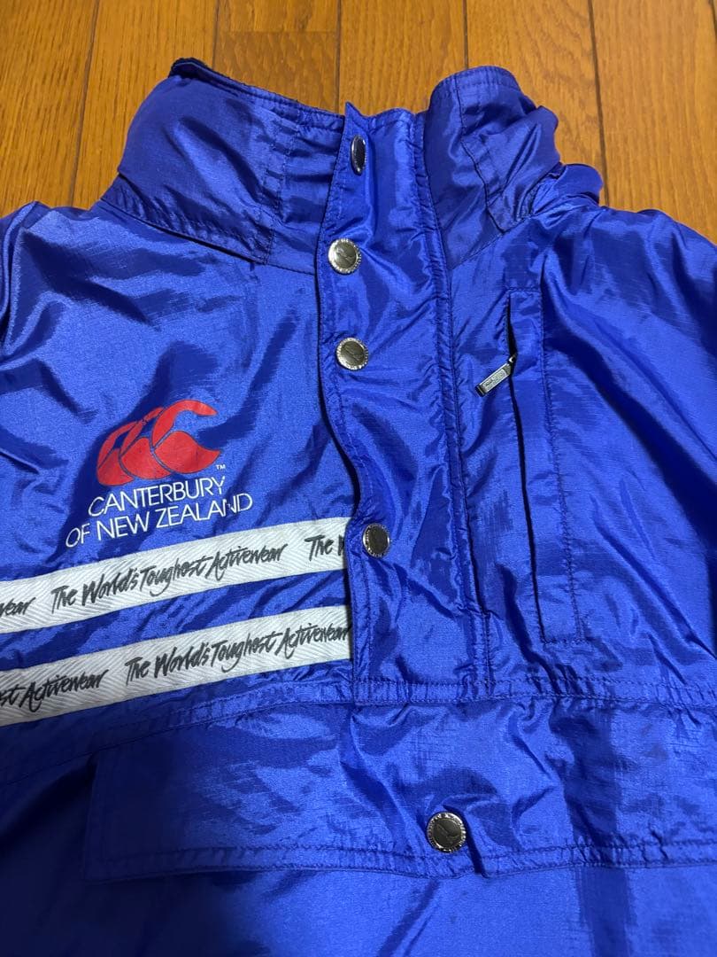 CANTERBURY 隠しフードドラエモンポケット付きお尻ロングプルオーバー　M