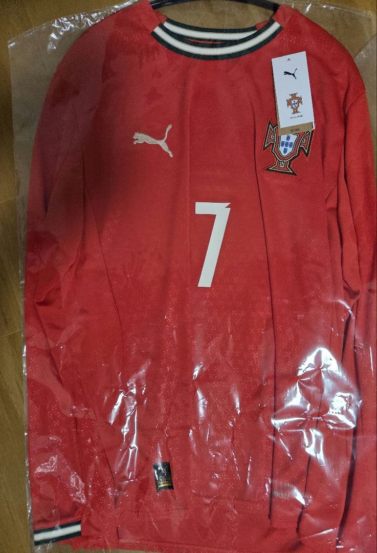 ポルトガル代表 RONALDO 7 シャツ L 長袖 貴重