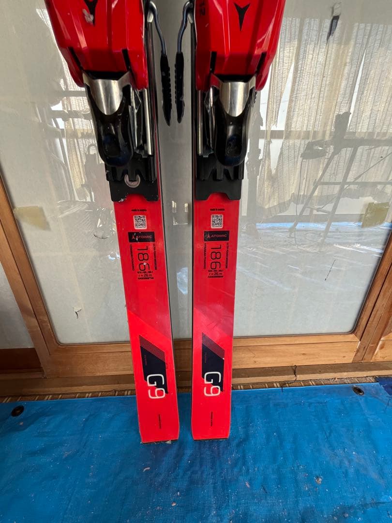 Atomic Redster G9 スキー ビンディング付き186