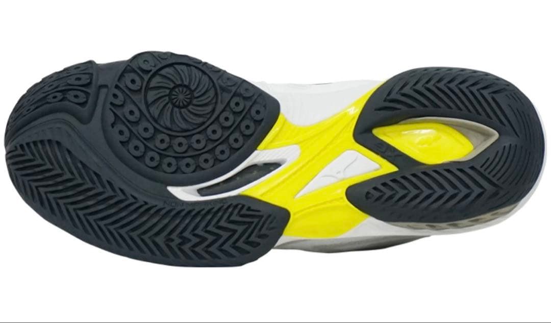 極美品MIZUNOウエーブクローEL２、２5センチ、バドミントンシューズ