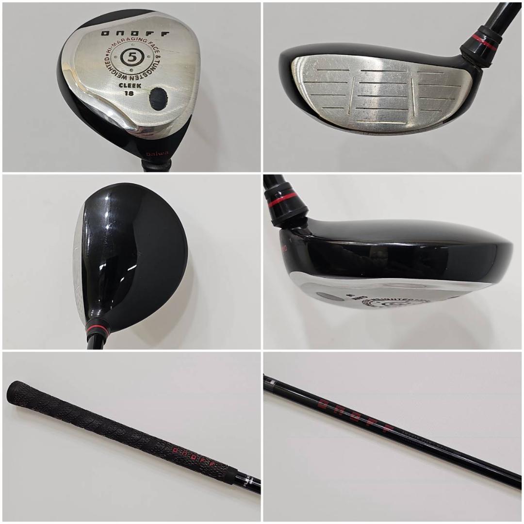 メンズ右利き初心者用　オノフ　ONOFF　ゴルフクラブセット　K-2337