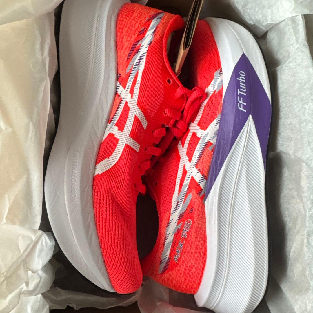 スパイク・シューズ ASICS MAGIC SPEED4 RED 23.5 cm