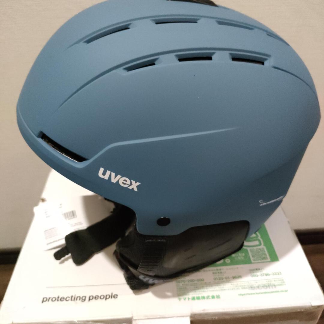 新品 uvex スキー スノーボード ヘルメット stance ダイヤル式調整