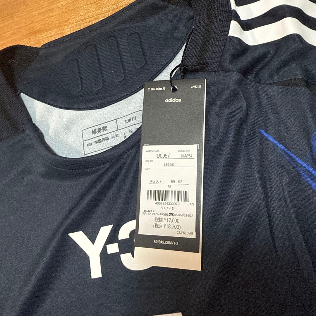 新品未使用　adidas Y-3 日本代表シャツ M ネイビー　オーセンティック