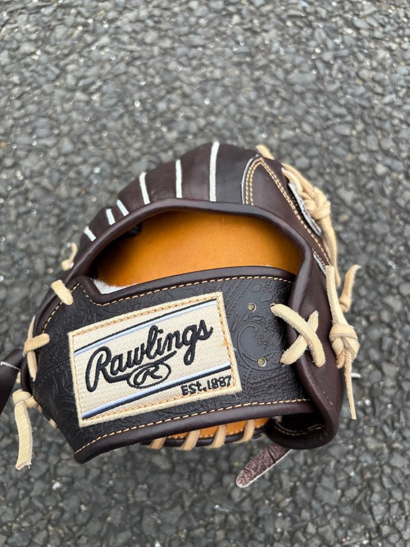 Rawlings ダークブラウン　グローブ