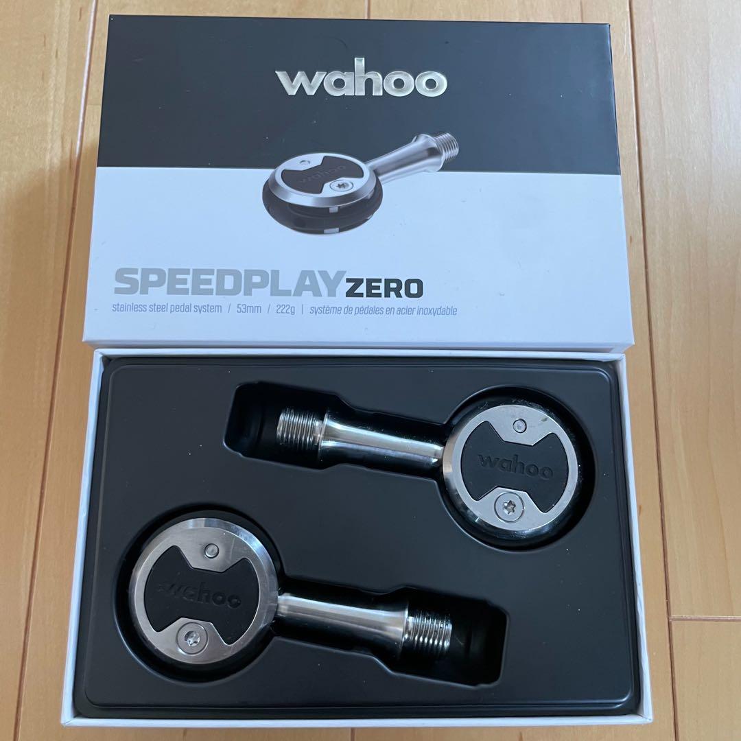 ［美品］wahoo SPEEDPLAY ZERO ビンディングペダル