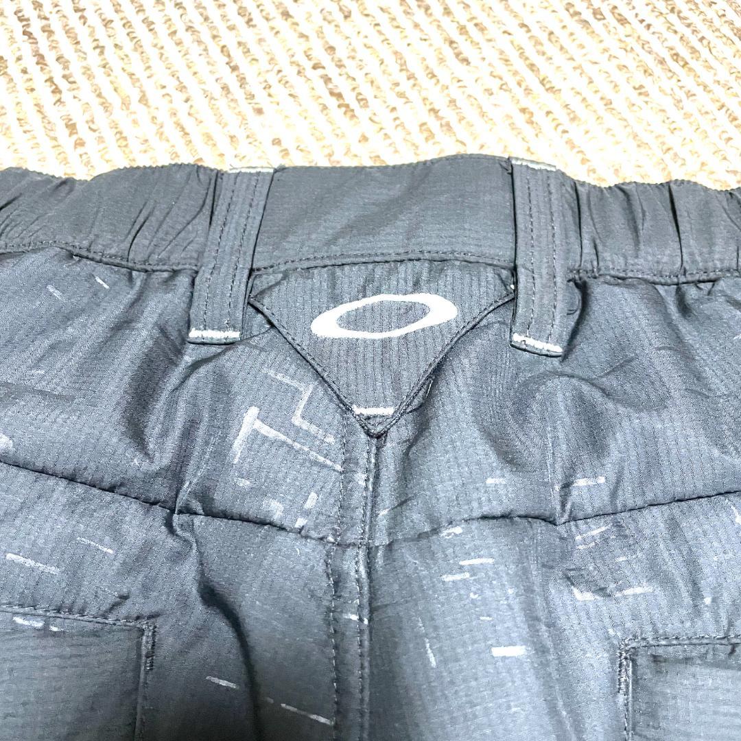 【フォロー割】 超美品 オークリースカル 中綿防寒パンツ Mサイズ 総柄