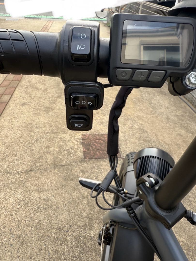 E-BIKE マットブラック フル電動　東京　引き取り限定　期間限定値下げ