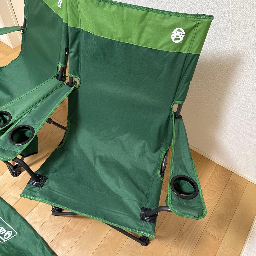 Coleman ハイバックリラックスチェア 2脚セット