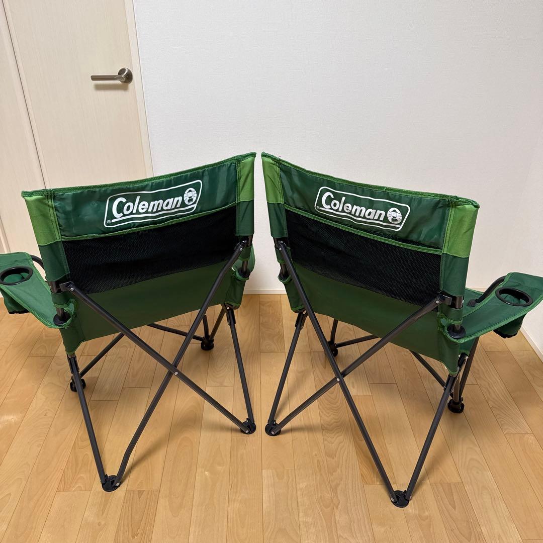 Coleman ハイバックリラックスチェア 2脚セット