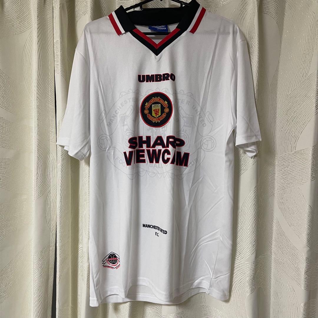 マンチェスターユナイテッド 1996-97 awayベッカムサッカーユニフォーム