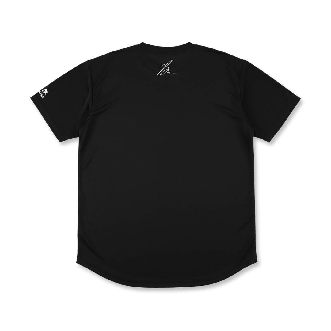 エゴザル RIKU Prove RS ロゴTシャツ L ブラック 瀬川琉久