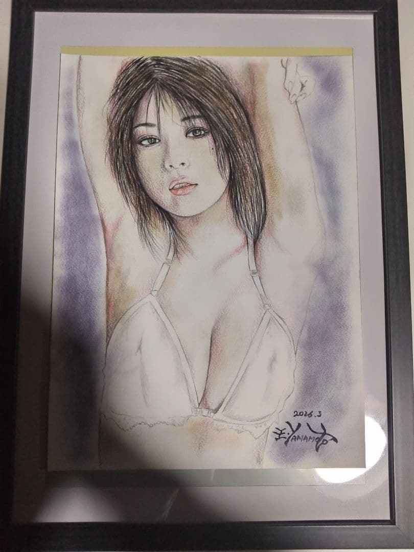 裸婦、美人画、絵画4FしなりB山本英二、真作、肉筆、高塚省吾、森本草介、宮永岳彦