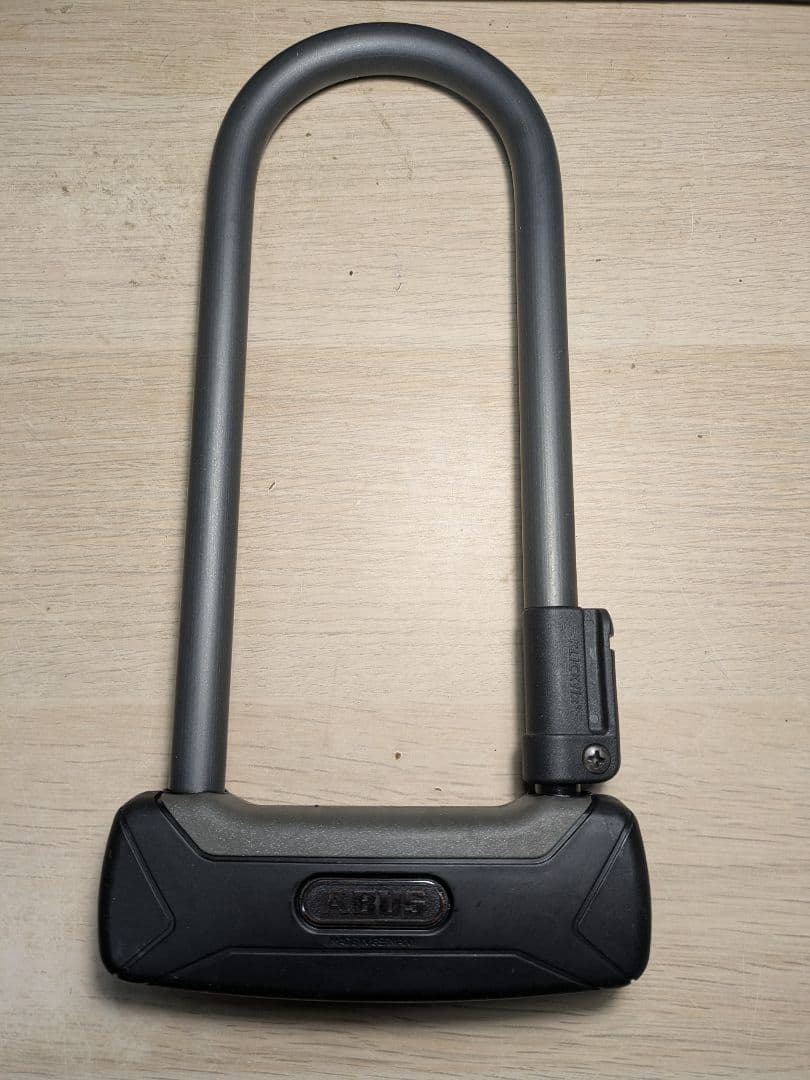 ABUS アブス GRANIT PLUS 640 U型ロック 鍵2本付き