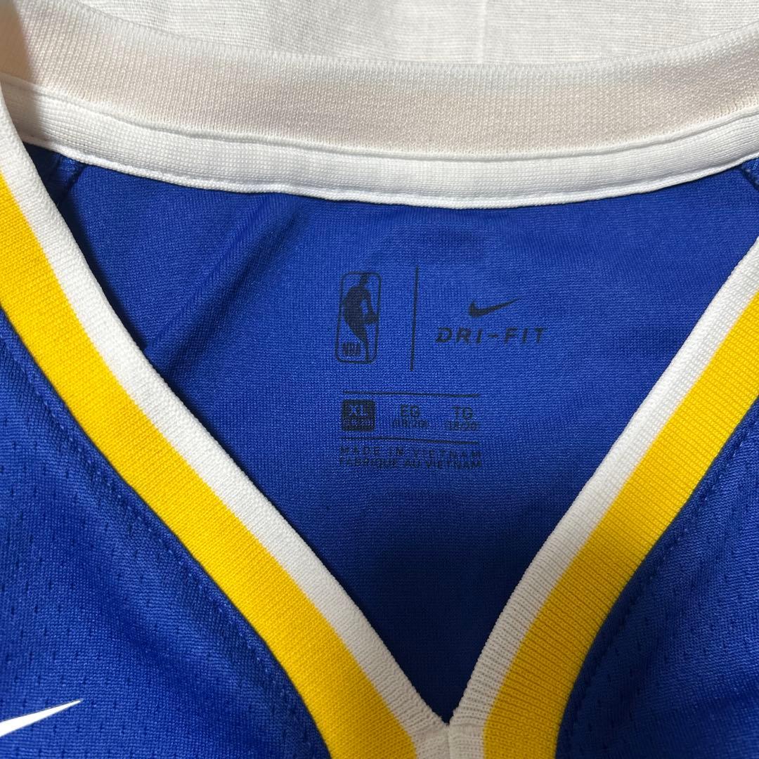 NBA ナイキ　カリー ウォリアーズ　ユニフォーム　XL 美品　バスケ